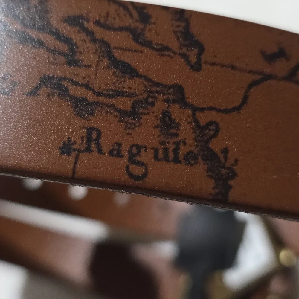 Patricia‎ Nash Brown Leather Men's Belt